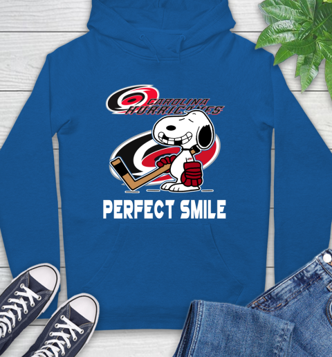NHL Carolina Hurricanes Snoopy Perfect Smile The Peanuts Movie Hockey T Shirt Hoodie 9