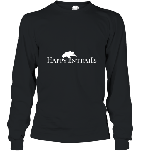 Funny Happy Entrails Vulture Carrion T shirt Long Sleeve