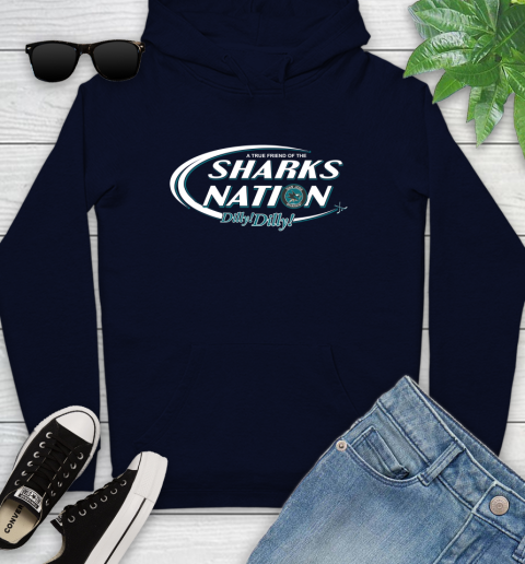 NHL A True Friend Of The San Jose Sharks Dilly Dilly Hockey Sports Youth Hoodie 3