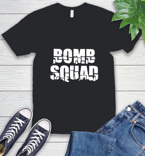 Bomb Squad V-Neck T-Shirt