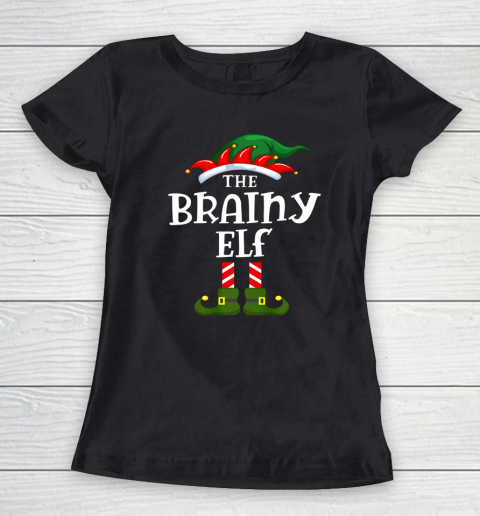 The Brainy ELF Christmas Pajama Family Women's T-Shirt