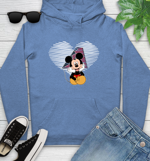 MLB Arizona Diamondbacks The Heart Mickey Mouse Disney Baseball T Shirt_000 Youth Hoodie 13