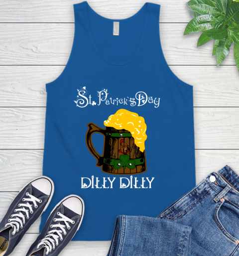 NHL Ottawa Senators St Patrick's Day Dilly Dilly Beer Hockey Sports Tank Top 4