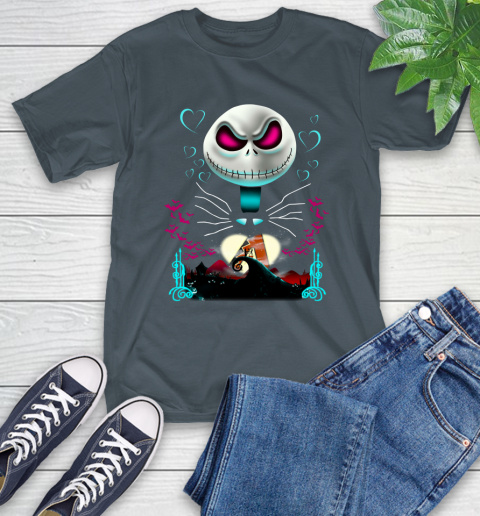 MLB Arizona Diamondbacks Jack Skellington Sally The Nightmare Before Christmas Baseball T-Shirt 10