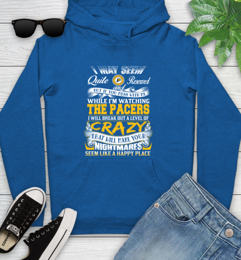 Indiana Pacers NBA Basketball Don't Mess With Me While I'm Watching My Team Youth Hoodie 11