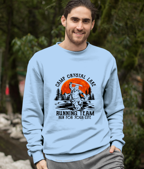 Friday 13th T Shirt, Jason Voorhees T Shirt, Camp Crystal Lake Running Team Tshirt, Halloween Gifts
