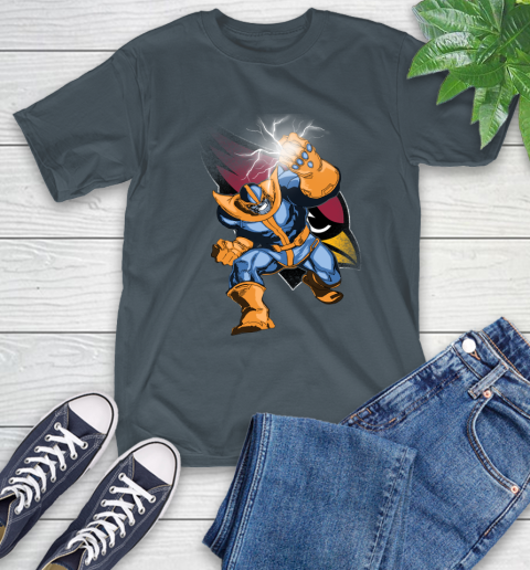Arizona Cardinals NFL Football Thanos Avengers Infinity War Marvel T-Shirt 10
