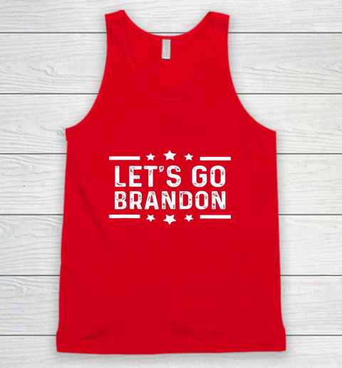 Let's Go Brandon Joe Biden Funny Trendy Sarcastic Tank Top 4