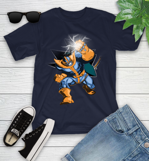 San Jose Sharks NHL Hockey Thanos Avengers Infinity War Marvel Youth T-Shirt 2