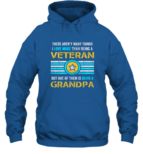 Veteran Grandpa Gift Combat Veteran I Love Being Navy Grandpa Hoodie