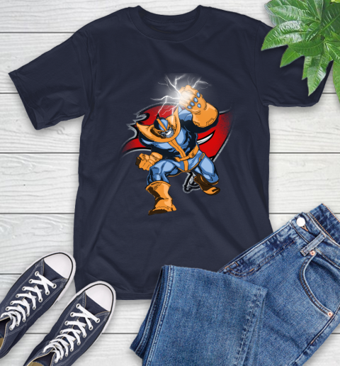 Tampa Bay Buccaneers NFL Football Thanos Avengers Infinity War Marvel T-Shirt 3