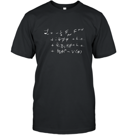 Standard Model Math Equation Funny t shirt T-Shirt