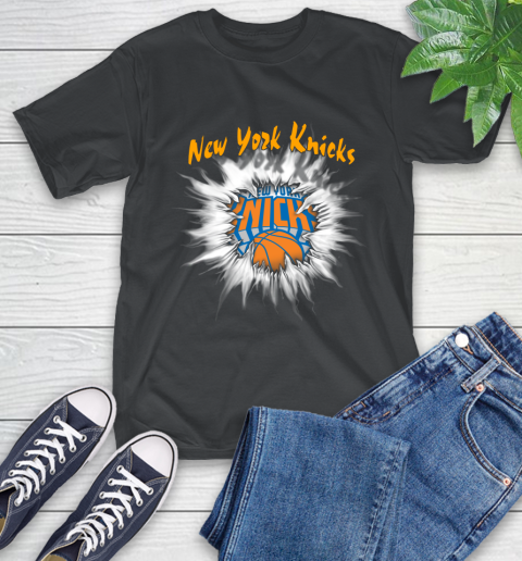New York Knicks NBA Basketball Rip Sports T-Shirt