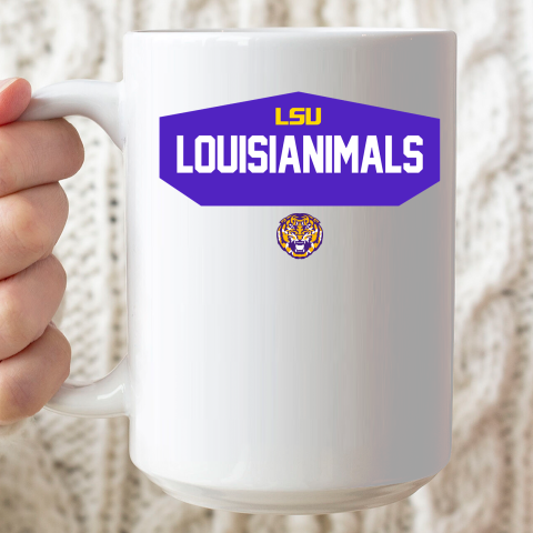 LSU Louisianimals Ceramic Mug 15oz