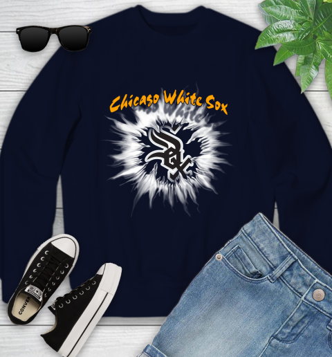 Chicago White Sox MLB Baseball Adoring Fan Rip Sports Youth Sweatshirt 2