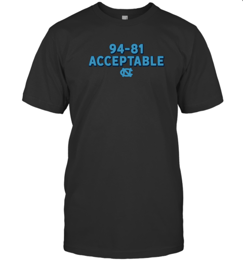 94-81 Acceptable Shirts