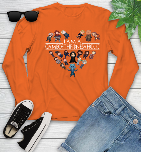 I am a Game Of Thrones A Holic Shirt Youth Long Sleeve 3