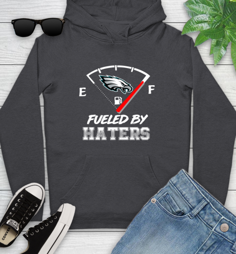Philadelphia Eagles NFL Football Fueled By Haters Sports Youth Hoodie 8