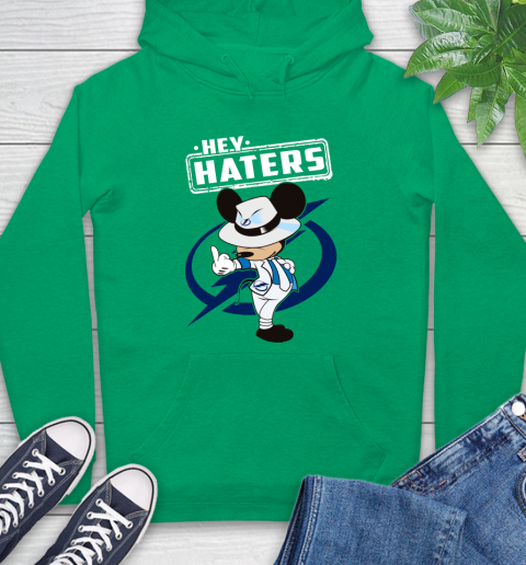 NHL Hey Haters Mickey Hockey Sports Tampa Bay Lightning Hoodie 8