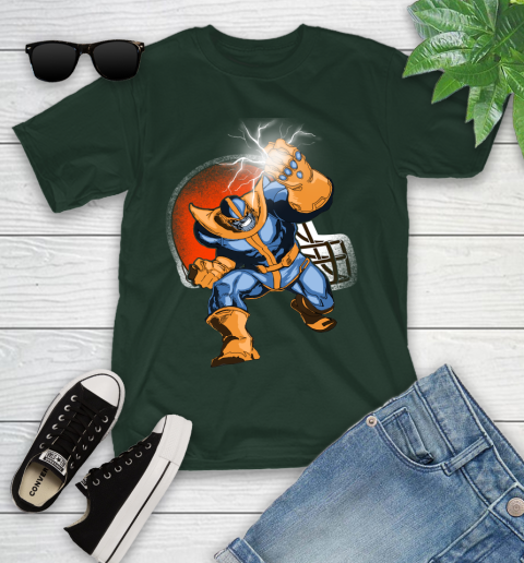Cleveland Browns NFL Football Thanos Avengers Infinity War Marvel Youth T-Shirt 5
