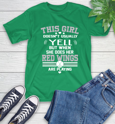 detroit red wings player t shirts