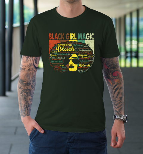 Black Girl Women Shirt Proud Juneteenth Black Girl Magic Black