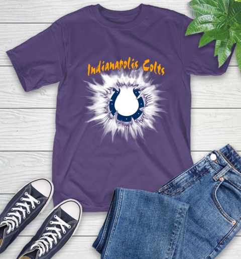 Indianapolis Colts NFL Football Adoring Fan Rip Sports T-Shirt 5