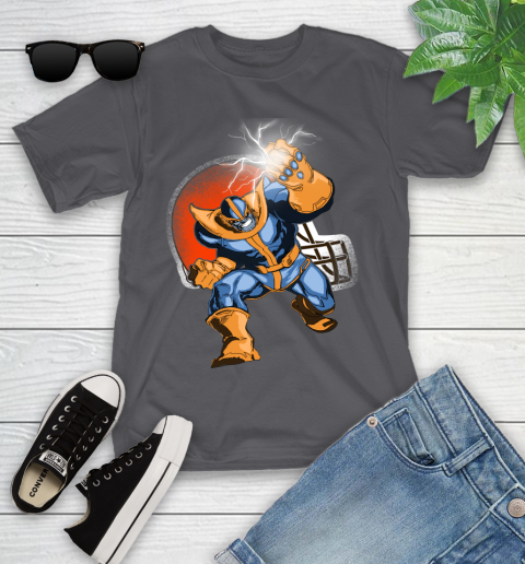 Cleveland Browns NFL Football Thanos Avengers Infinity War Marvel Youth T-Shirt 6