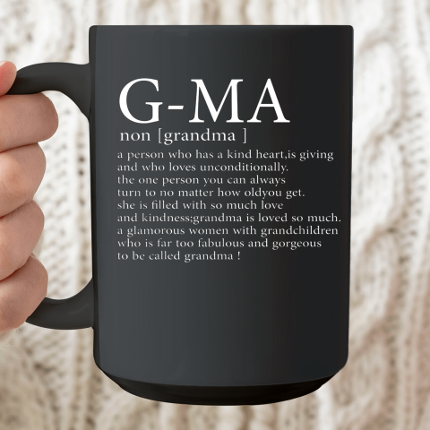 G Ma Definition Grandma Mother's Day Ceramic Mug 15oz