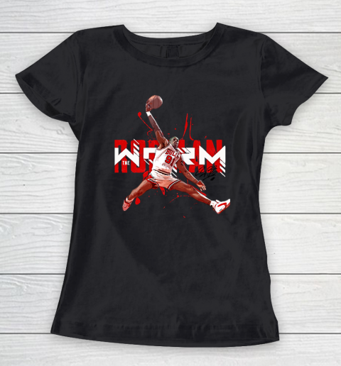 Dennis Rodman Basketball Women's T-Shirt