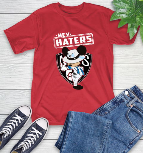 NBA Hey Haters Mickey Basketball Sports Brooklyn Nets T-Shirt 11