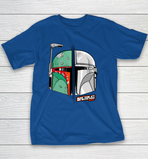 Star Wars Mando and Boba Fett May the 4th Be With You Youth T-Shirt 6