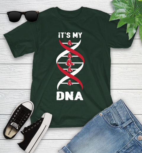 Boston Red Sox MLB Baseball It's My DNA Sports Youth T-Shirt 5
