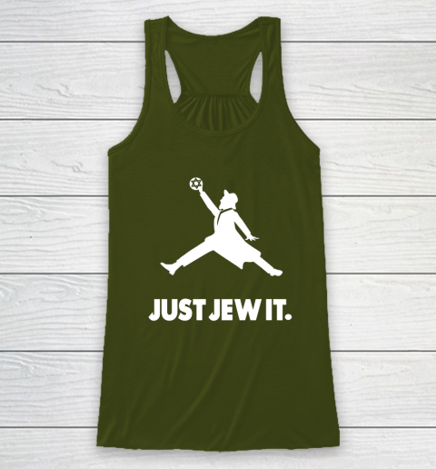 Just Jew It Jewish Racerback Tank 2