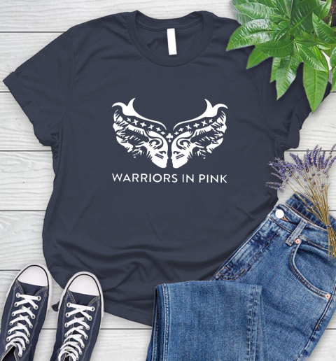 Ford cares warriors in pink shirt Women's T-Shirt 14