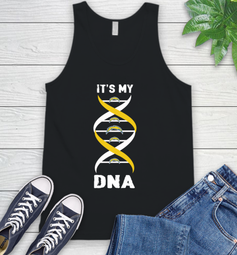 Los Angeles Chargers NFL Football It's My DNA Sports Tank Top