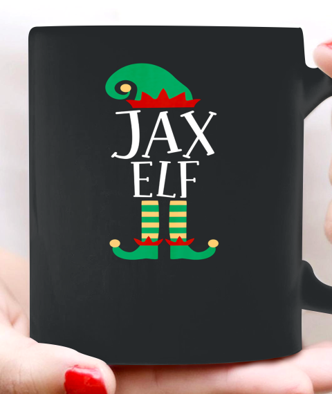 The Jax Elf Funny Family Matching Christmas Pajamas Ceramic Mug 11oz