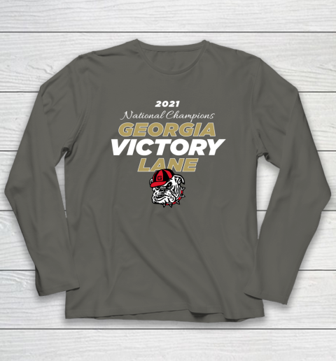 Uga National Championship Georgia Bulldogs Victory Lane 2022 Long Sleeve T-Shirt 12