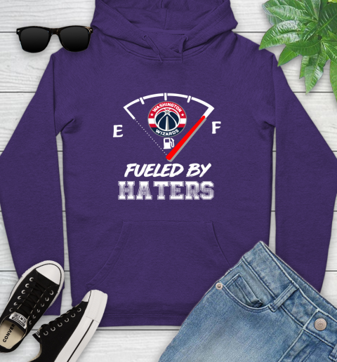 Washington Wizards NBA Basketball Fueled By Haters Sports Youth Hoodie 5