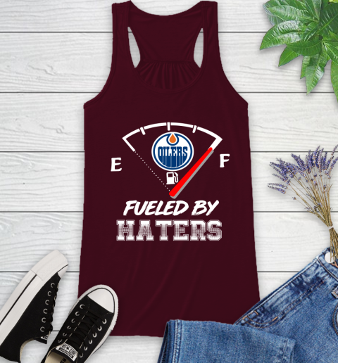 Edmonton Oilers NHL Hockey Fueled By Haters Sports Racerback Tank 2