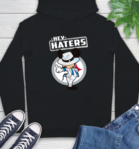 NFL Hey Haters Mickey Football Sports Pittsburgh Steelers Hoodie