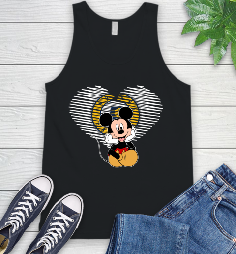 NBA Indiana Pacers The Heart Mickey Mouse Disney Basketball Tank Top