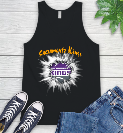 Sacramento Kings NBA Basketball Rip Sports Tank Top