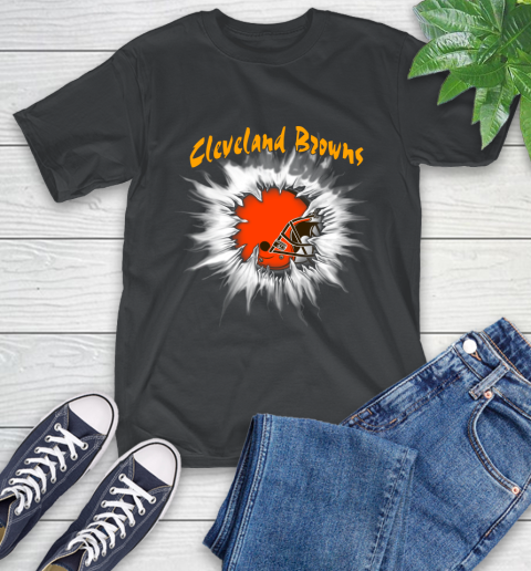 Cleveland Browns NFL Football Adoring Fan Rip Sports T-Shirt