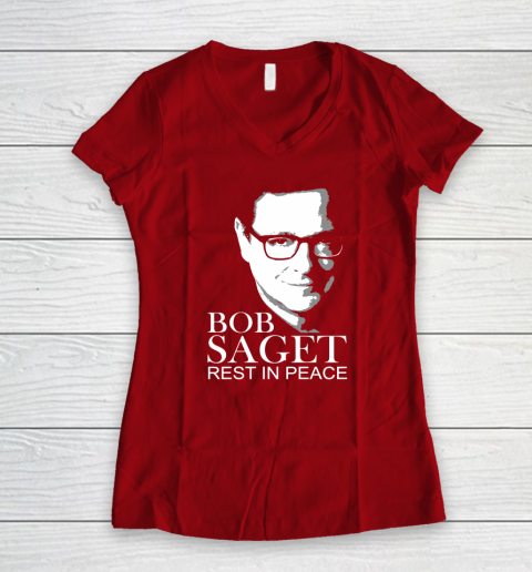 Bob Saget 1956 2022  Rest In Peace  RIP Women's V-Neck T-Shirt 13