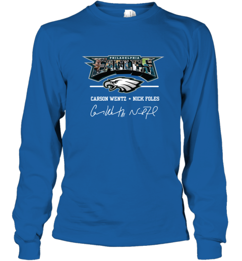 carson wentz long sleeve shirt