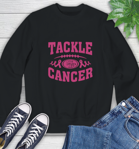 San Francisco 49ers Tackle Breast Cancer Sweatshirt 2