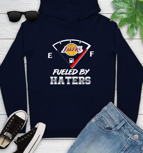 Los Angeles Lakers NBA Basketball Fueled By Haters Sports Youth Hoodie 3