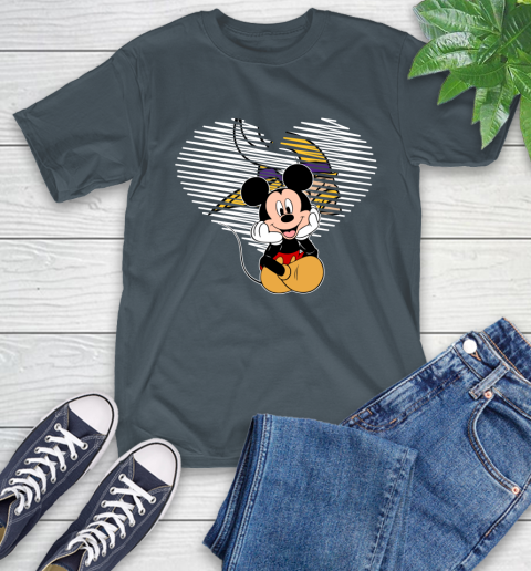 NFL Minnesota Vikings The Heart Mickey Mouse Disney Football T Shirt_000 T-Shirt 10