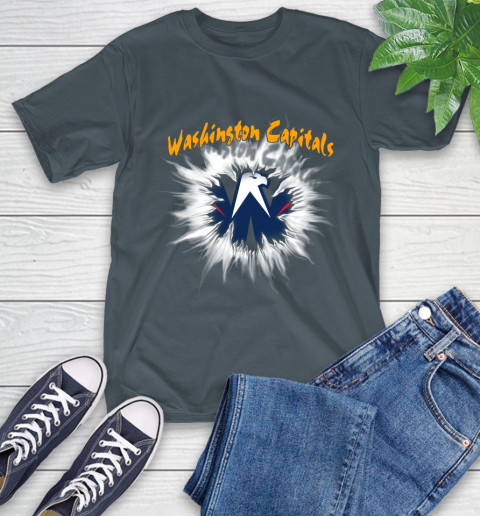 Washington Capitals NHL Hockey Adoring Fan Rip Sports T-Shirt 10